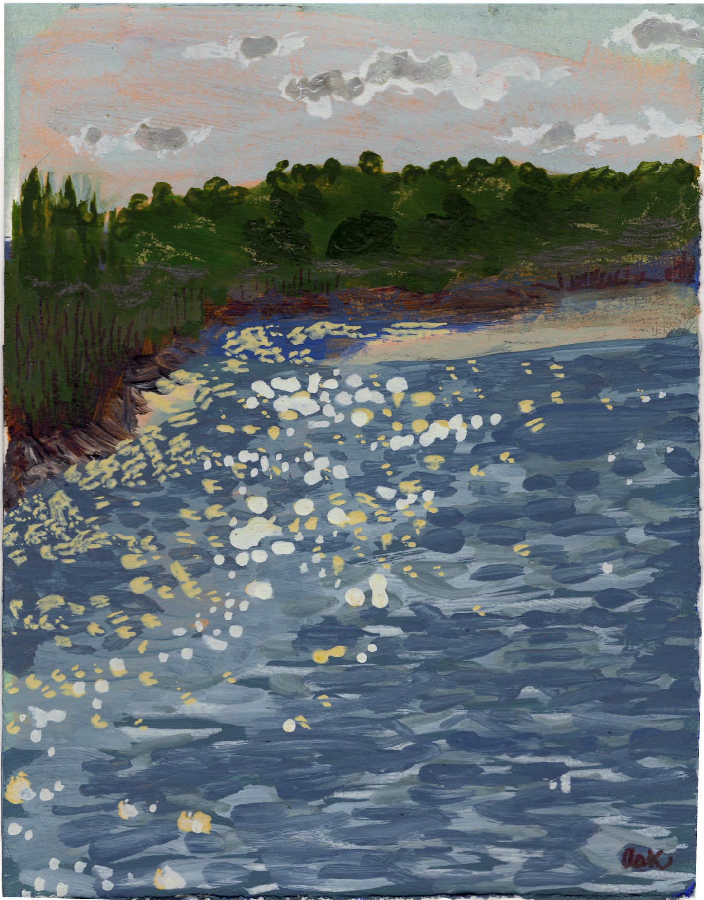 Transcendence Where The River Meets The Bay - Original
