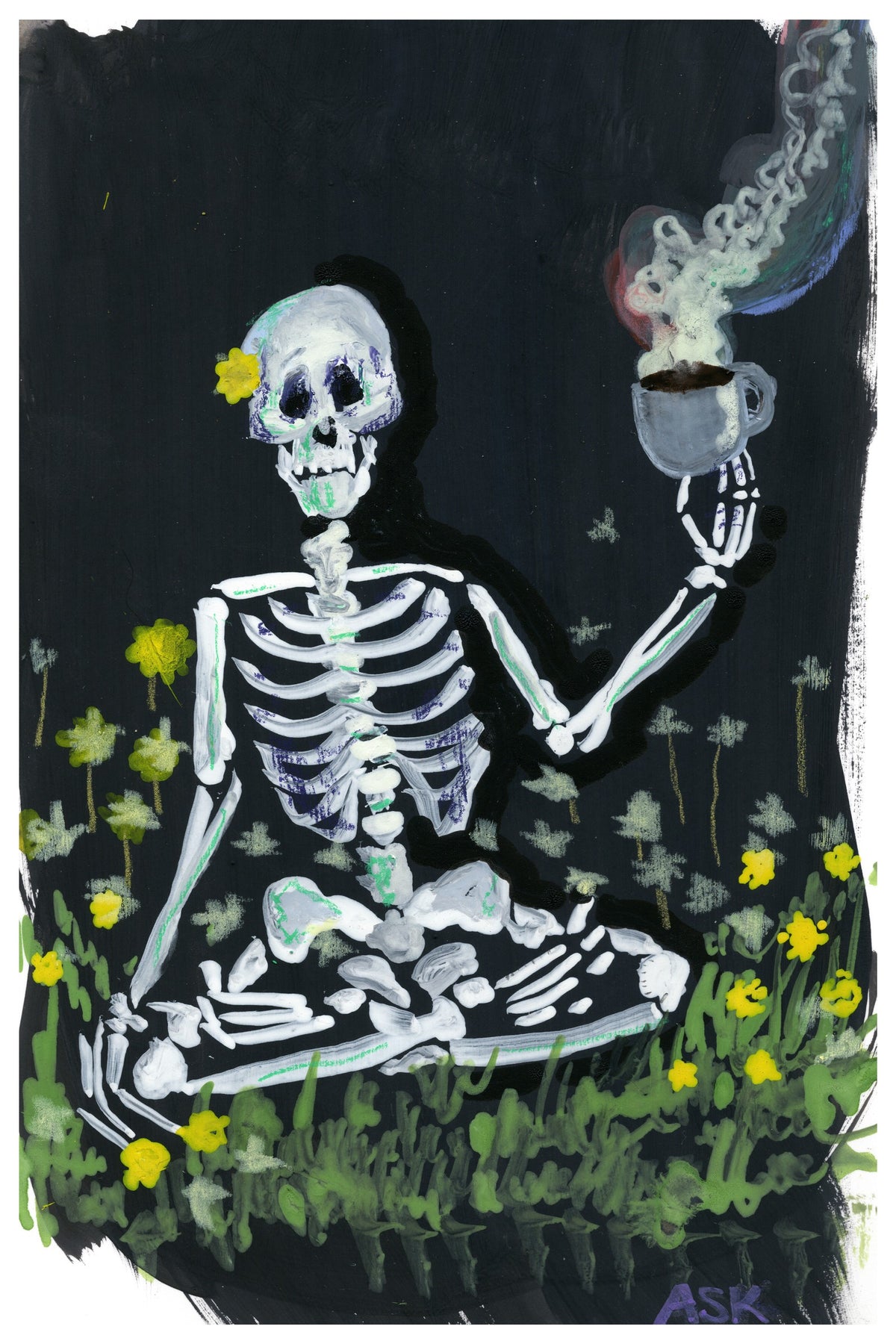 Dead Tired Until The First Cup by Alena
