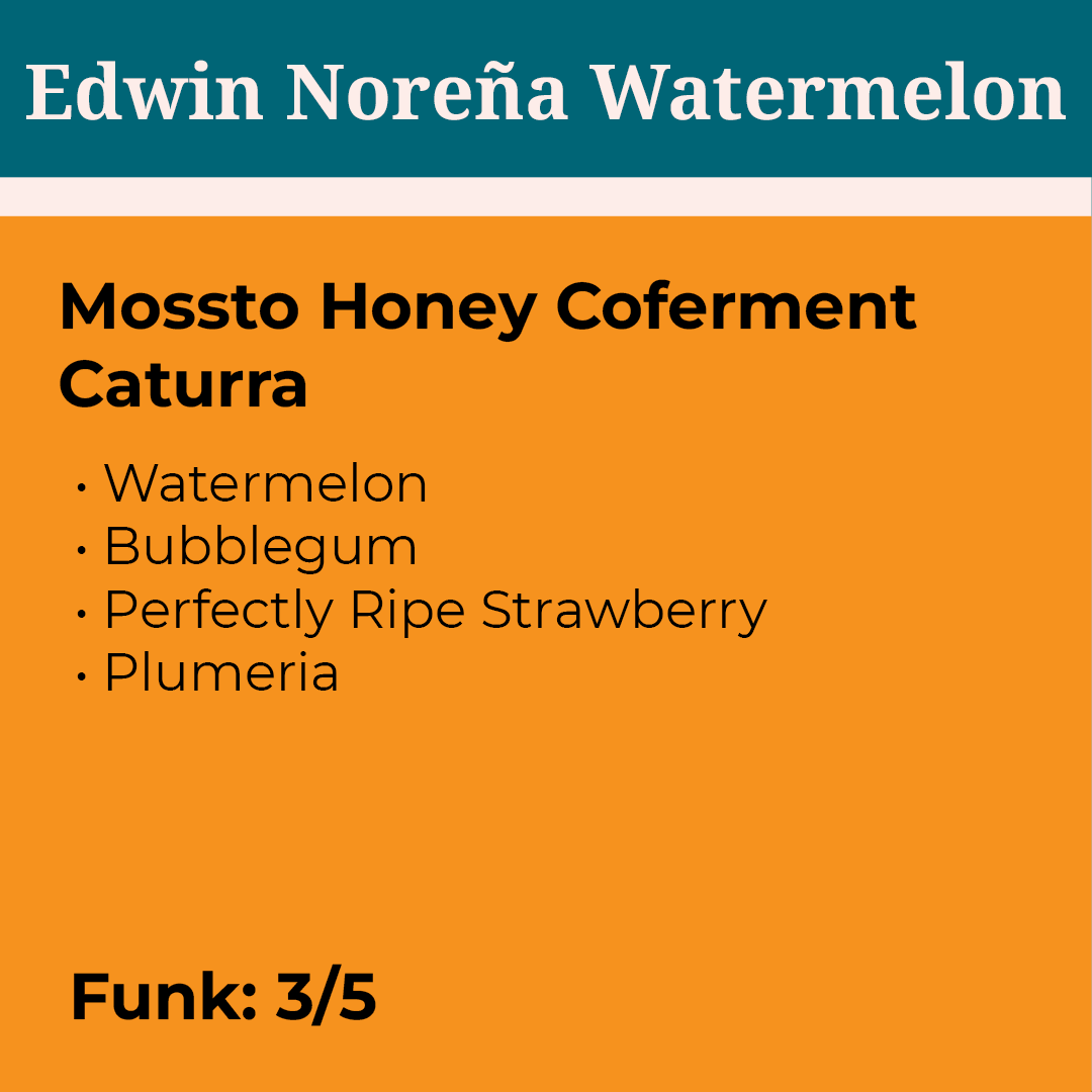 Edwin Noreña Cofermented Watermelon Mossto Honey packshot
