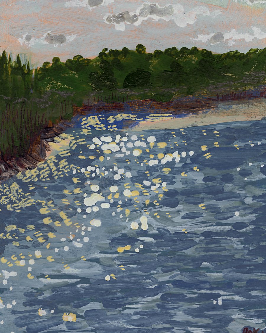 Transcendence Where The River Meets The Bay by Alena
