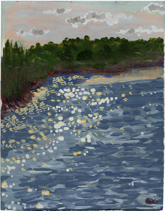 Transcendence Where The River Meets The Bay - Original