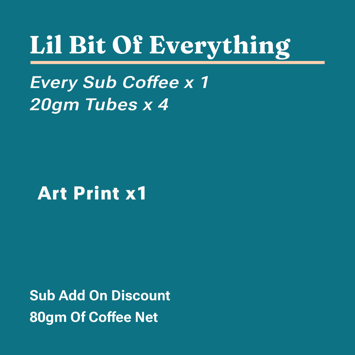 Lil Bit Of Everything Subscription x1 (20gx4)