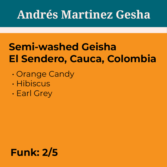 Andrés Martinez Semi-Washed Gesha