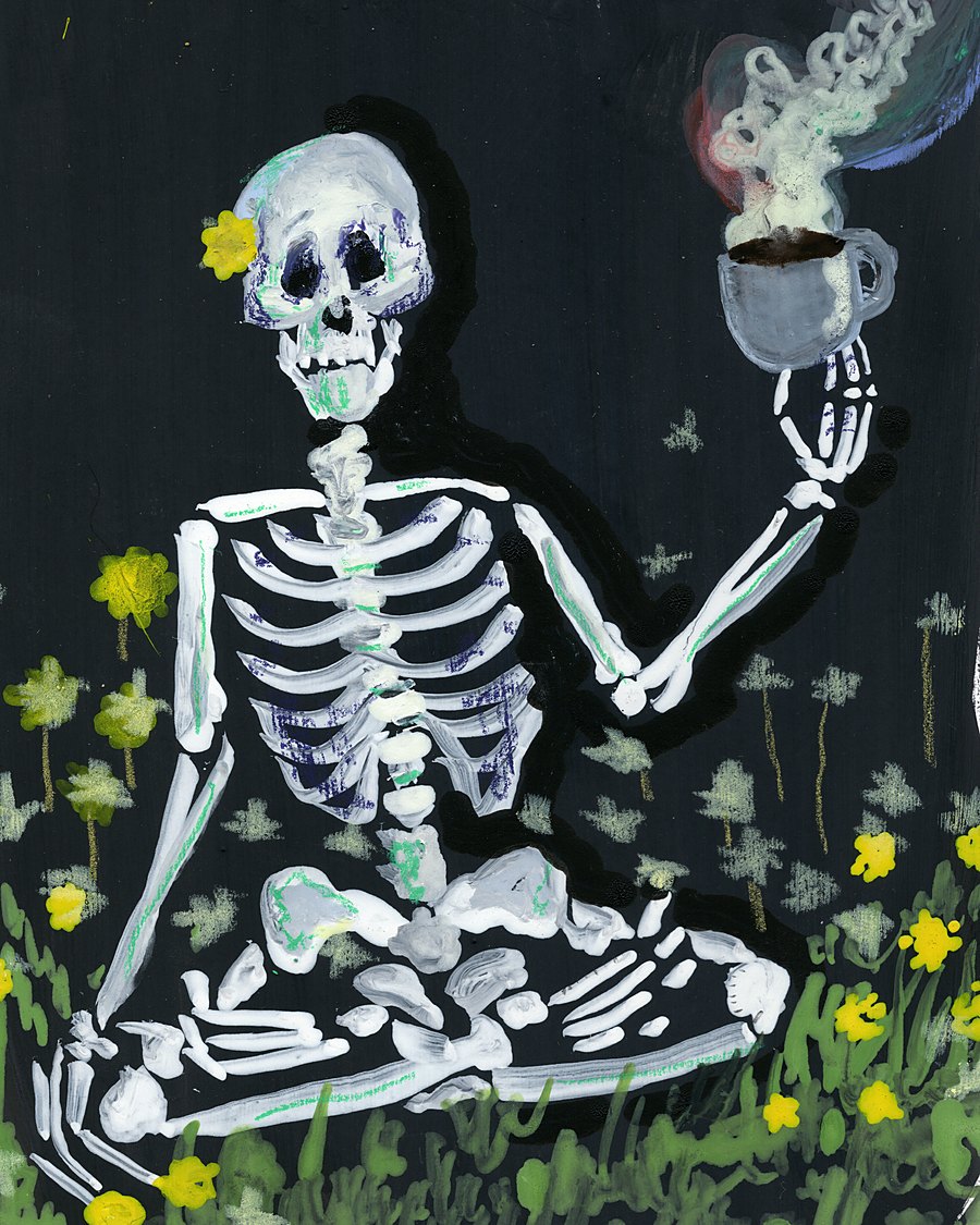 Dead Tired Until The First Cup by Alena